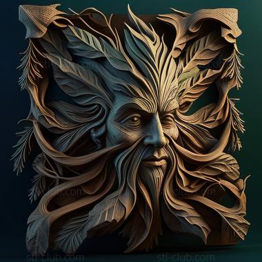 3D model st forest spirit (STL)